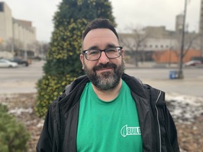 Sean Hogan, interim executive director of Build Inc. wants to see more marginalized people trained and working in Winnipeg. James Snell/Postmedia