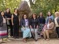 Indigenous Doula Project Team (Left to right) Melissa Brown, Monica Cyr, Larissa Wodtke, Jaime Cidro, Della Herrera, Ashley Hayward, Stephanie Sinclair, Paula Hendrickson, and Noella Gentes. A project supporting urban Indigenous women throughout their pregnancies has received more than $1.2 million to address the need for an Indigenous doula service.