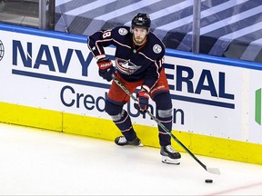 Pierre-Luc Dubois was selected third overall by the Columbus Blue Jackets in the 2016 NHL Entry Draft.