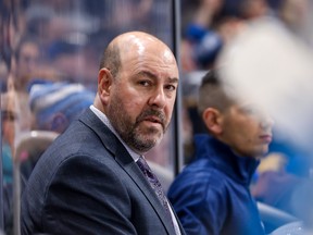 Manitoba Moose assistant coach Eric Dubois