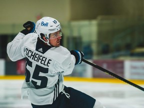 Winnipeg Jets forward Mark Scheifele at an informal skate at MTS Iceplex in Winnipeg on Jan. 1, 2021.
Tyler Esquivel/Winnipeg Jets