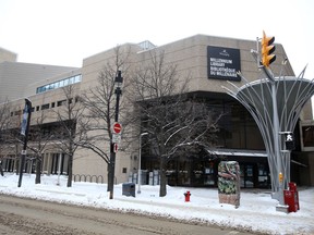 The Millennium Library in downtown Winnipeg.  Friday, January, 1/2021.Winnipeg Sun/Chris Procaylo/stf