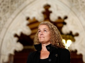 Former astronaut Julie Payette takes part in a news conference announcing her appointment as Canada's next governor general, in the Senate foyer on Parliament Hill in Ottawa, Ontario, Canada, July 13, 2017.