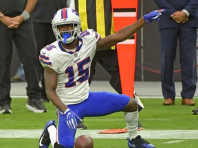 The Buffalo Bills cut wide receiver John Brown on Tuesday.