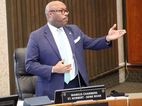 Coun. Markus Chambers, Police Board Committee chairperson