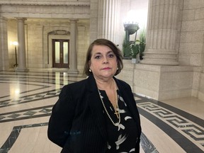 Eddie Calisto-Tavares is starting a task force to ensure the province follows through on the implementation of 17 recommendations made to improve long-term care in Manitoba on Wednesday, March 3, 2021 at the Manitoba Legislature in Winnipeg. Josh Aldrich/Winnipeg Sun