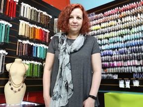 Poco Inspired owner Cindy Boissoneault is pictured in her Madison Avenue store in Winnipeg on Monday, March 22, 2021.