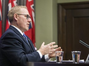 Finance Minister Scott Fielding