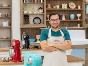 Tanner Davies, 28, is a marketing consultant from Winnipeg and one of the final three bakers in The Great Canadian Baking Show. The Season 4 finale of The Great Canadian Baking Show airs on CBC TV on Sunday.
