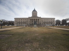 The Manitoba Legislative Building, in Winnipeg.