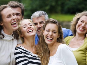 Having a laugh with friends, even over the phone or on a video call, can help relieve stress.