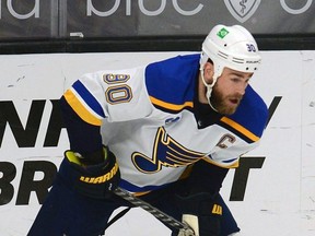 Blues captain Ryan O'Reilly returned to lineup Sunday after missing four games due to COVID protocol.