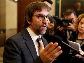 Canada's Minister of Canadian Heritage Steven Guilbeault attends a news conference on Parliament Hill in Ottawa, Ontario, Canada February 3, 2020.