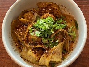 According to columnist Hal Anderson, Aroma Bistro at 741 St. Mary's Road has quite the list of killer menu items including the Red Chili Oil Wontons, Chef Louie's signature dish.