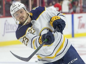 Sam Reinhart was traded to the Florida Panthers by the Buffalo Sabres on July 24, 2021.