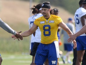 Bombers quarterback Zach Collaros.