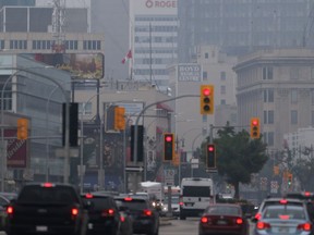 A report indicates that businesses in downtown Winnipeg have been negatively impacted by the Covid-19 pandemic.  Wednesday, July 21/2021.Winnipeg Sun/Chris Procaylo/stf