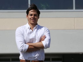 The Indigenous Marketing Company founder and CEO Kaeden Merasty.  Friday, August 13/2021.Winnipeg Sun/Chris Procaylo/stf
