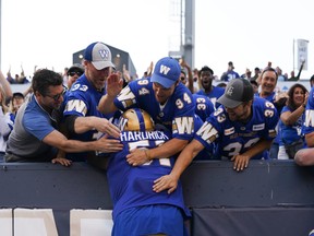 The Bombers returned in a big way with a 19-6 win over the Ticats on Thursday, Aug. 5, 2021.
