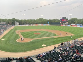 The Goldeyes met the Sioux City Explorers on Tuesday night, in the first game at Shaw Park in almost two years. It was a fairly small crowd but the Goldeyes hope crowds will grow as the month goes on.