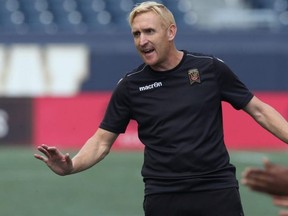 Head coach Rob Gale was fired by Valour FC. Kevin King/Winnipeg Sun