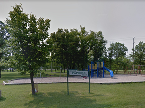 Papoose Park.  Winnipeg Google maps photo