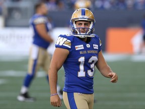 Rookie Marc Liegghio has simply not been good enough and he cost the Bombers five points by missing two converts and a makeable 48-yard field goal attempt in Saturday’s 33-9 Banjo Bowl blowout against the Saskatchewan Roughriders.