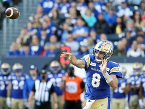 Bombers quarterback Zach Collaros has opened the 2021 season with a 5-1 record, leading the CFL in touchdown passes (9) and pass attempts (175) and sitting second in completions (121) and yards (1,479).