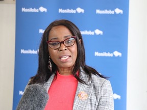 Health and Seniors Care Minister Audrey Gordon