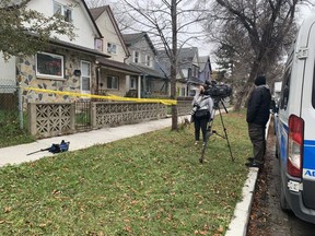 Winnipeg police investigate the homicide of a man in his 70s in a Toronto Street home. It was one of 42 homicides in Winnipeg in 2021.