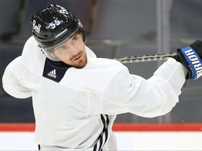 Jets forward Mark Scheifele.