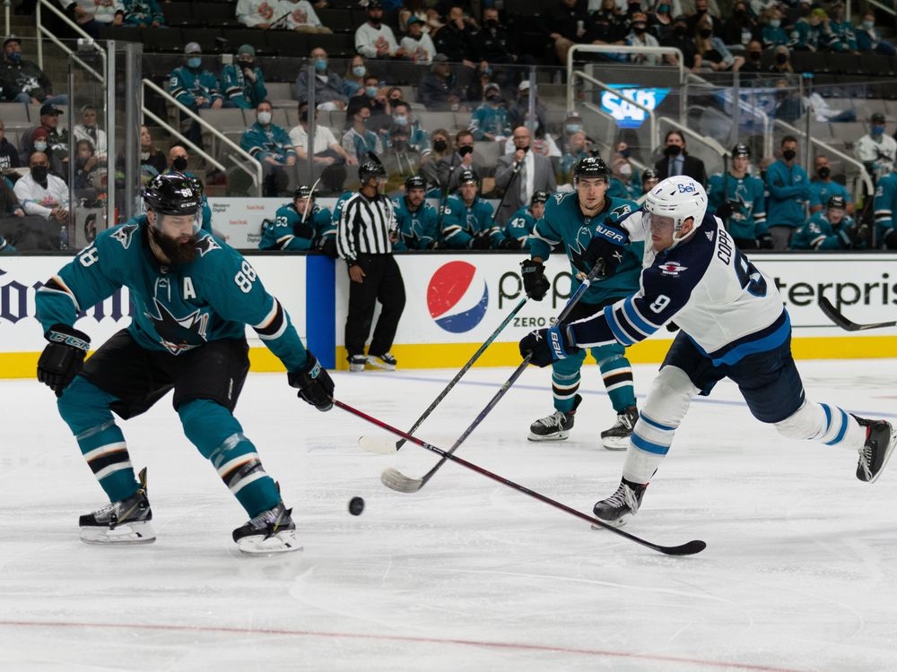 Winnipeg Jets vs San Jose Sharks - October 30, 2021