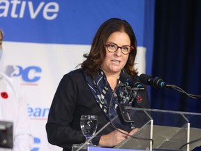 Heather Stefanson won her party's leadership race on Saturday, Oct. 30, 2021, and is Manitoba's new Premier. Stefanson is the first province's first female leader.