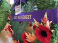 Wreaths at the Elmwood Royal Canadian Legion Branch 9