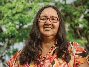 Dr. Moneca Sinclaire, a member of the Opaskwayak Cree Nation (OCN) and a post-doctoral health researcher at the University of Manitoba, was honoured in the nation’s capital on Tuesday for the work she has done to create an app that will allow Indigenous communities to keep more control over their own records and data. Handout photo