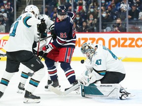 NHL: San Jose Sharks at Winnipeg Jets