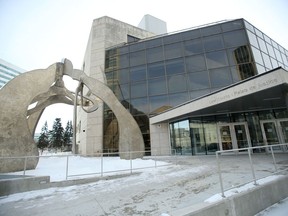 The Law Courts building in Winnipeg on Saturday Nov. 20, 2021.