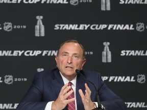 NHL commish Gary Bettman is going to need that two-week Olympic break in February to make up the games lost to COVID-19.