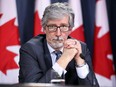 Privacy Commissioner Daniel Therrien takes part in a news conference in Ottawa, April 25, 2019.