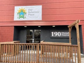 A new and Indigenous-led warming space that will provide overnight beds and temporary shelter for those experiencing homelessness this winter opened its doors this week at 190 Disraeli in the Point Douglas area of Winnipeg. Facebook photo