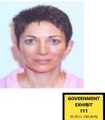 Mug shot. Ghislaine Maxwell in a mugshot.