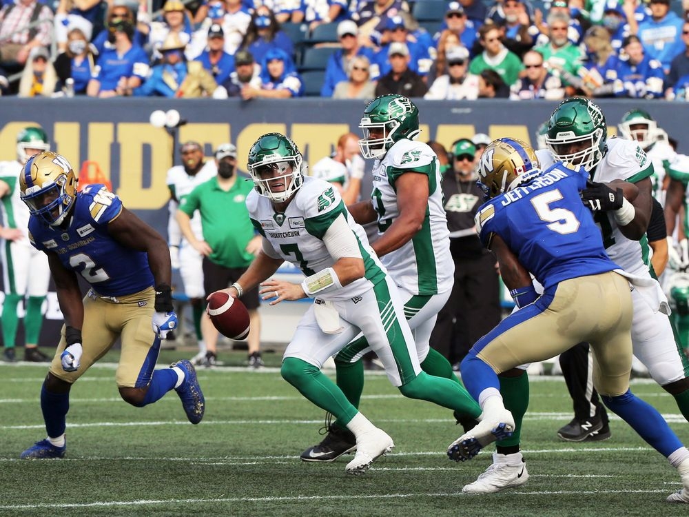 Roughriders' Cody Fajardo to play in West final against Blue Bombers