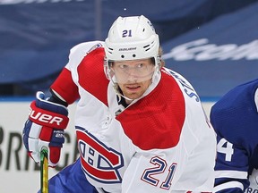 Eric Staal was a member of the Montreal Canadiens during their 2021 playoff run. He is expected to be part of Canada's men's ice hockey team at the Beijing Winter Olympics.