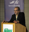 Gerry Friesen of La Salle, seen here at a Manitoba Ag Days event, is a founding member of the newly-formed Manitoba Farmer Wellness Program, a not-for-profit organization that is hoping to start offering mental health counselling sessions to farmers and their families beginning in early March. Handout photo