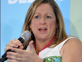 Abigail Disney of Daphne Foundation speaks during the Digital Life Design women conference (DLDwomen) at Bavarian National Museum on June 29, 2011 in Munich, Germany.