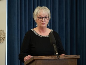 Municipal Relations Minister Eileen Clarke.