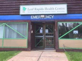 Back on Dec. 28 the Northern Health region announced that the Leaf Rapids Health Centre would be temporarily closed because of persistent staffing shortages, and the health centre remained closed as of Tuesday of this week. Dennis Anderson photo