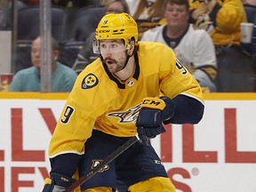 Filip Forsberg of the Nashville Predators.