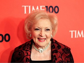 Actress Betty White arrives as a guest for the Time Magazine's 100 Most Influential People in the World gala in New York May 4, 2010.