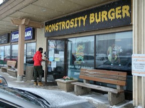 Monstrosity Burger in Winnipeg.  The eatery is facing a huge fine over alleged non compliance with public health orders.   Chris Procaylo,  Wednesday. January 12. 2022 Winnipeg Sun